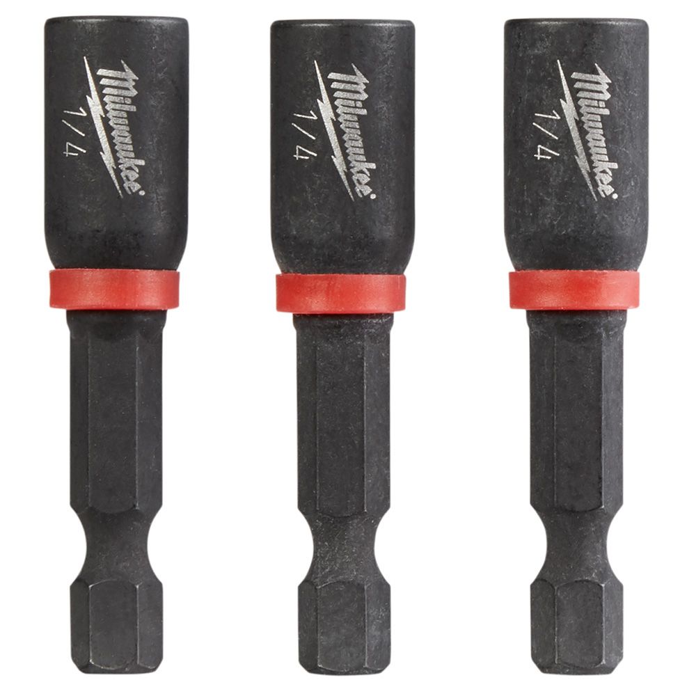 Milwaukee SHOCKWAVE 1-7/8 in. Magnetic Nut Driver 1/4 in.