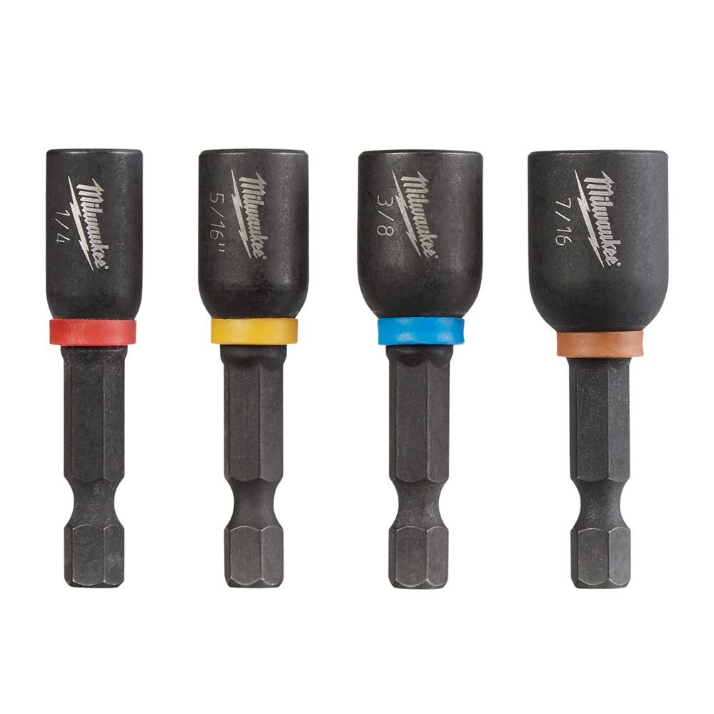 Milwaukee SHOCKWAVE 1-7/8 in. Magnetic Nut Driver Set
