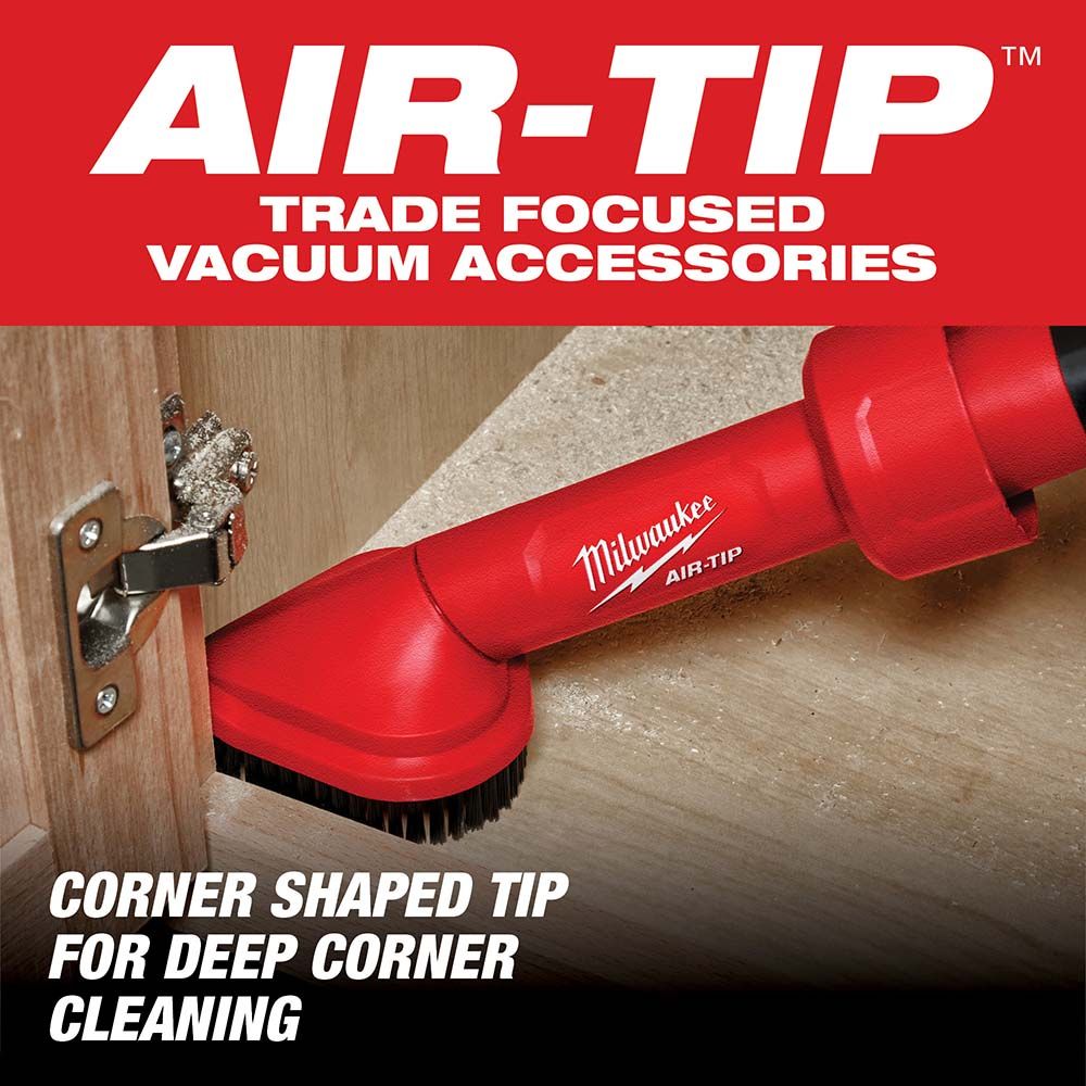 Milwaukee AIR-TIP Rotating Corner Brush Tool
