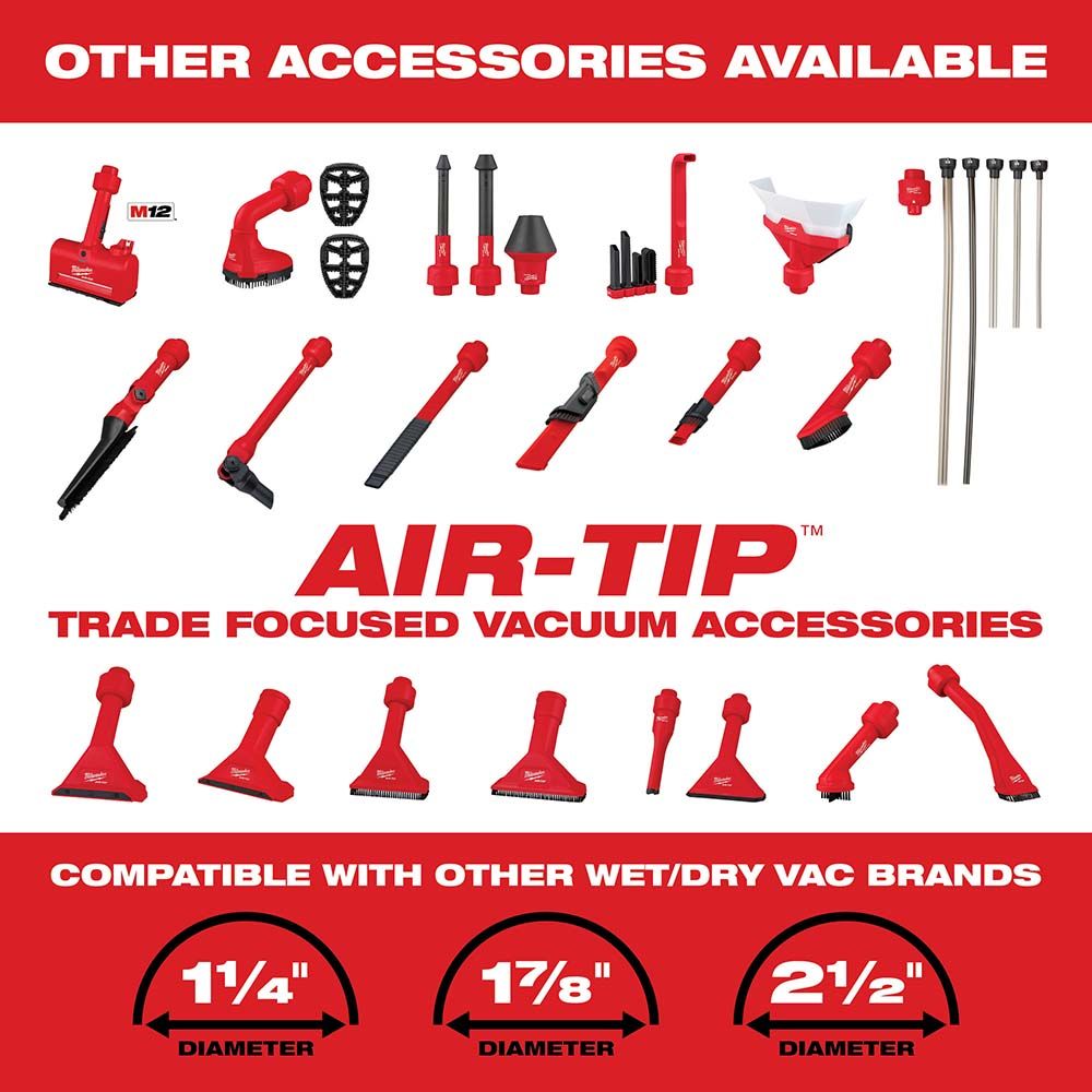 Milwaukee AIR-TIP 2 1/2" Magnetic Utility Nozzle
