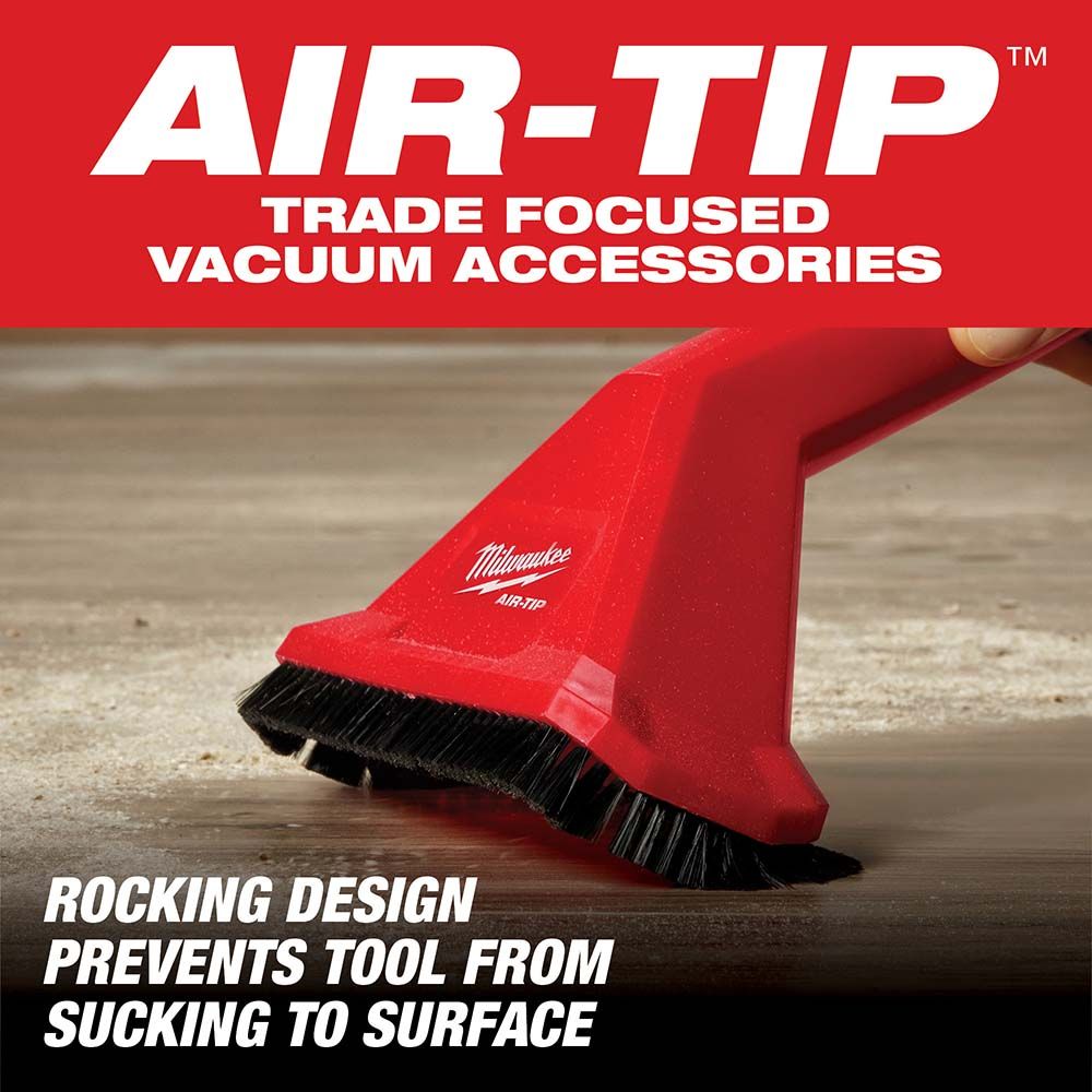Milwaukee AIR-TIP Rocking Utility Nozzle with Brushes