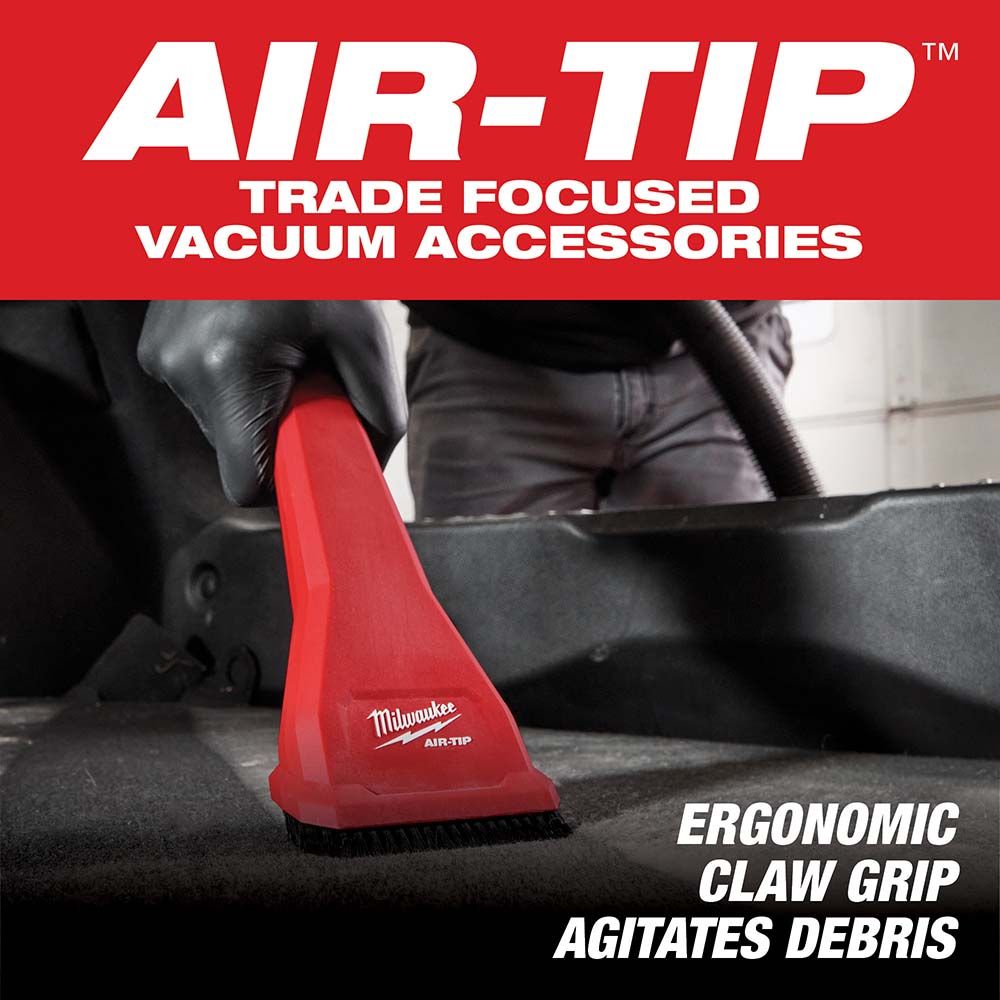 Milwaukee AIR-TIP Claw Utility Nozzle w/ Brushes