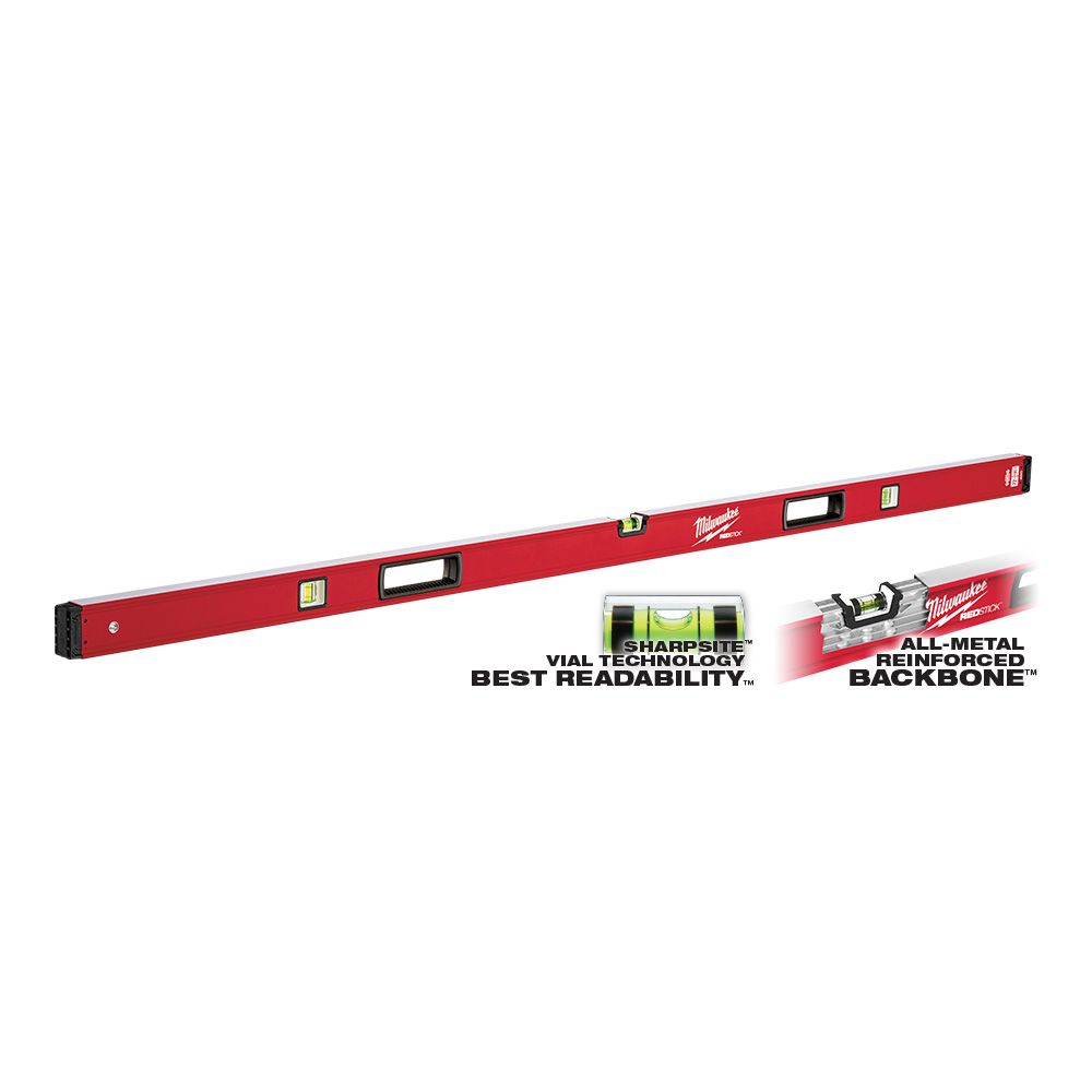 Milwaukee 72 in. REDSTICK Box Level