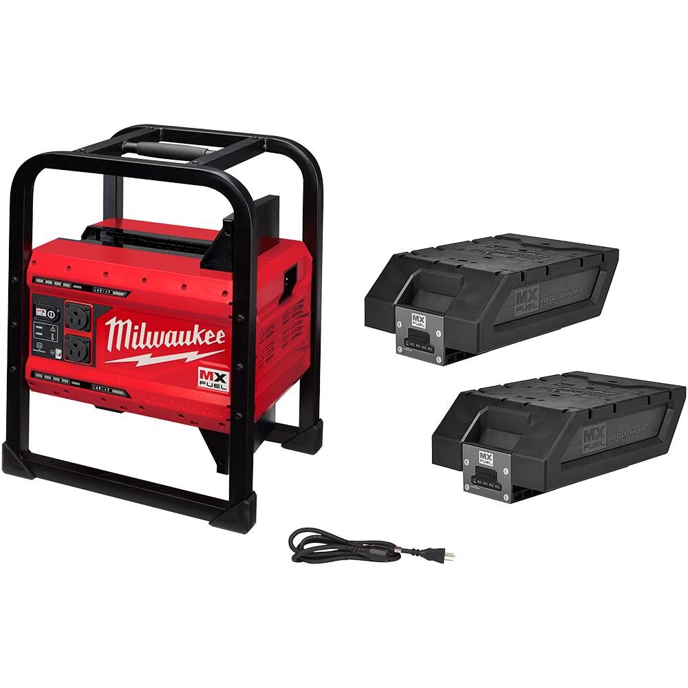Milwaukee MX FUEL Lithium-Ion Cordless CARRY-ON 3600W/1800W Power Supply