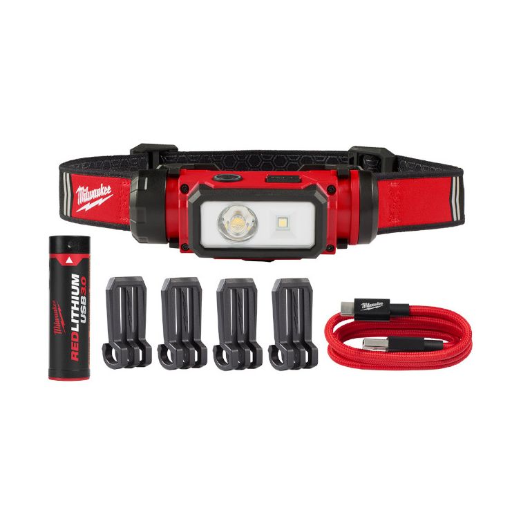 Milwaukee REDLITHIUM USB Hard Hat Headlamp