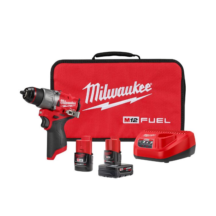Milwaukee M12 FUEL 1/2" Drill/Driver Kit