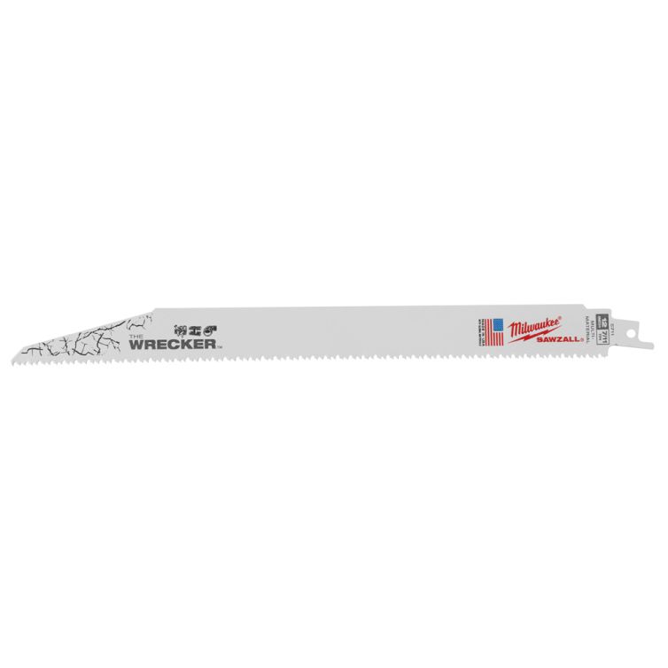 Milwaukee 12 in. 7/11TPI The Wrecker Multi-Material SAWZALL Blade - 5 Pack