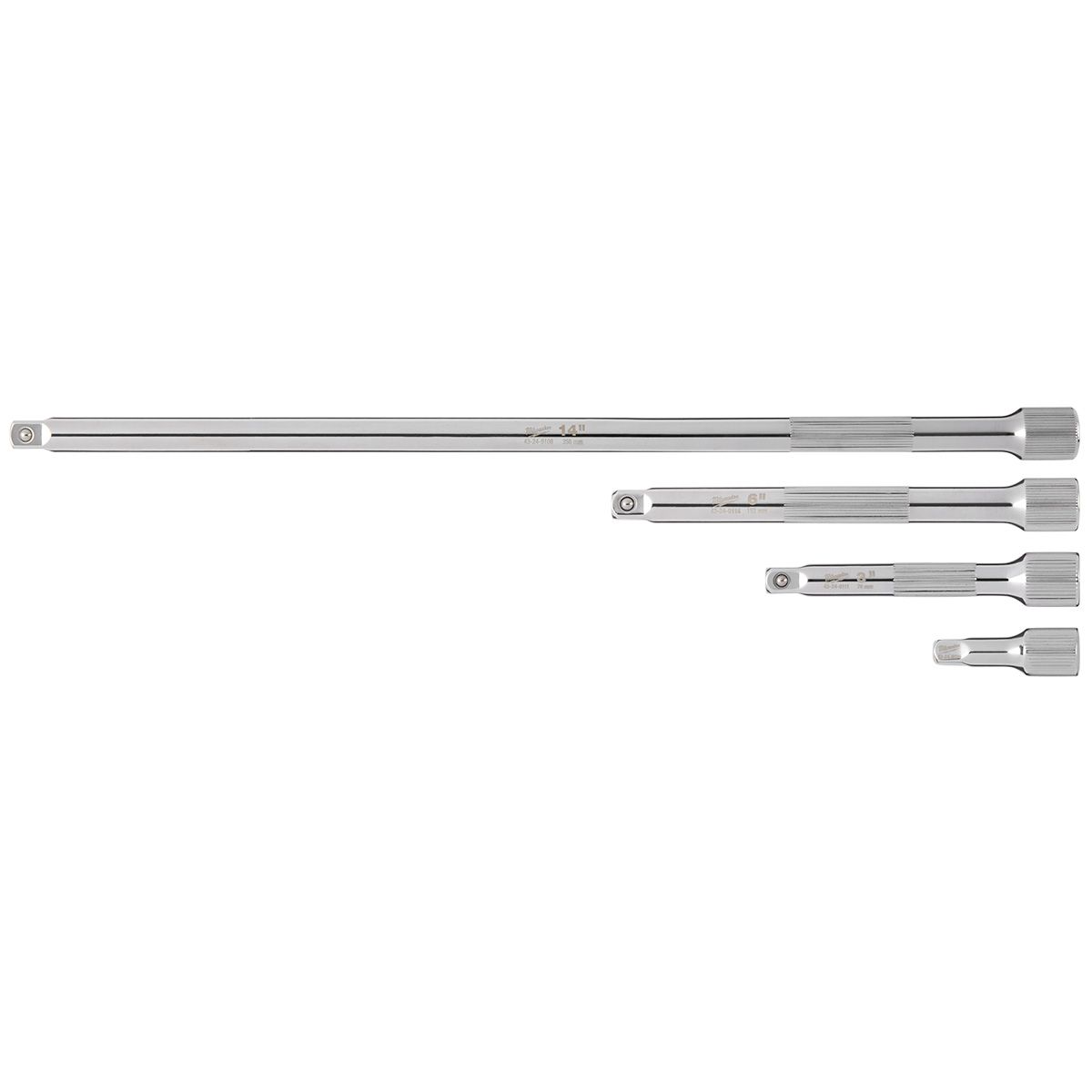 Milwaukee 48-22-9340 4pc 1/4” Drive Extension Set