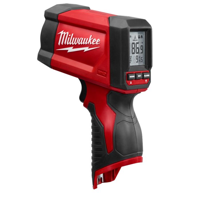 Milwaukee M12 12 Volt Lithium-Ion Cordless 12:1 Infrared Temp-Gun - Tool Only