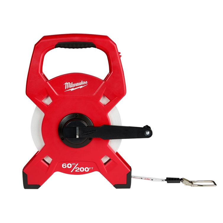 Milwaukee 60m/200 ft. Fiberglass Open Reel Long Tape