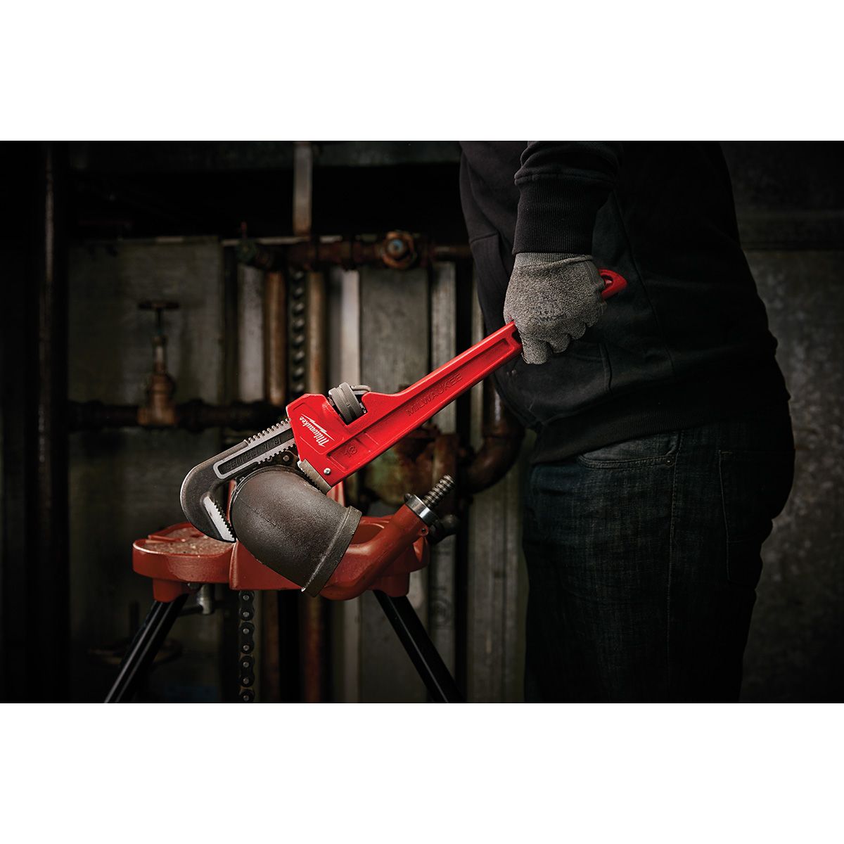 Milwaukee 18 in. Steel Pipe Wrench