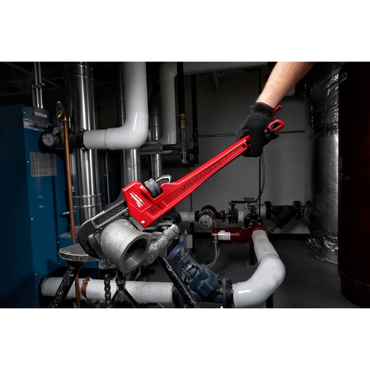 Milwaukee 24 in. Steel Pipe Wrench