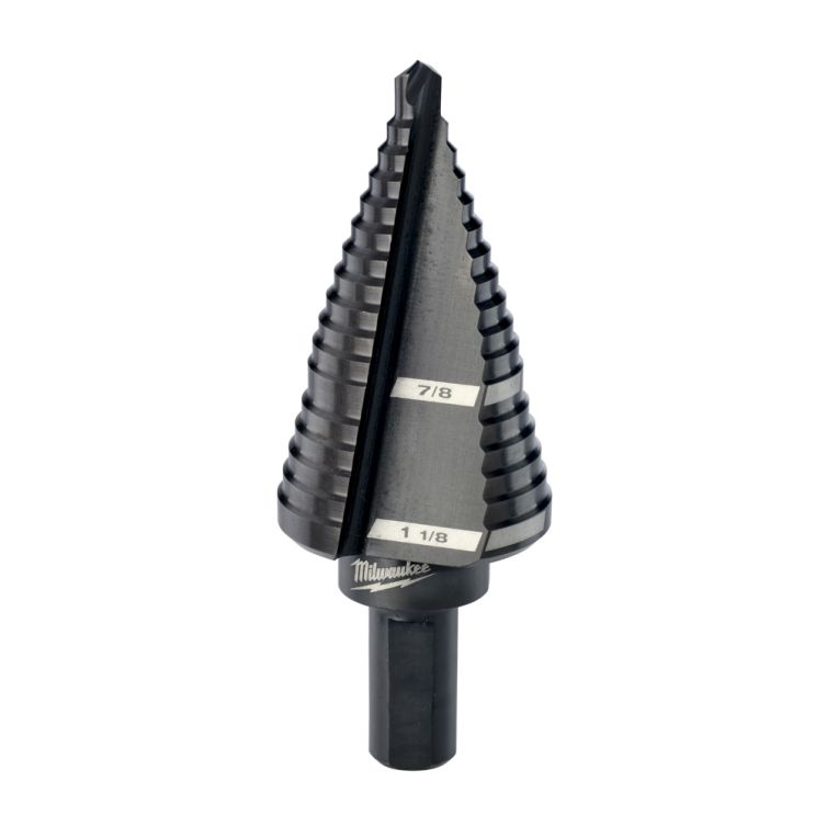Milwaukee 7/8 in. & 1-1/8 in. #9 Step Drill Bit