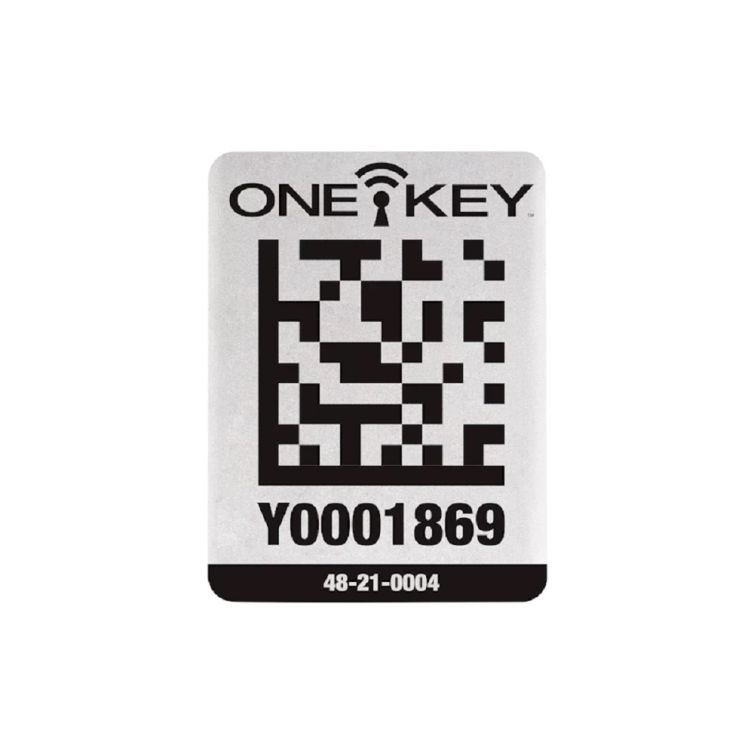 Milwaukee ONE-KEY Asset ID Tag-Large Metal Surface - 2" x 1.5" - 25pk