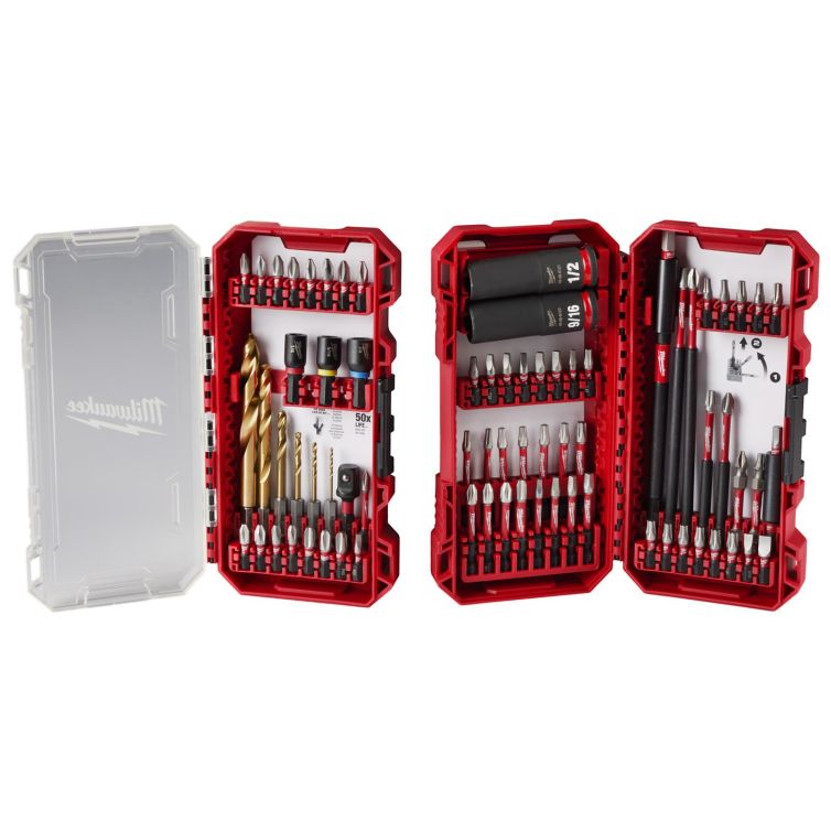 Milwaukee SHOCKWAVE Impact Duty Drill Drive and Fasten Set - 75pc