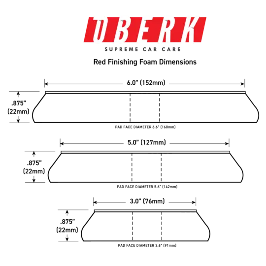 Oberk Paint Correction Oberk Supreme Foam Polishing Pad