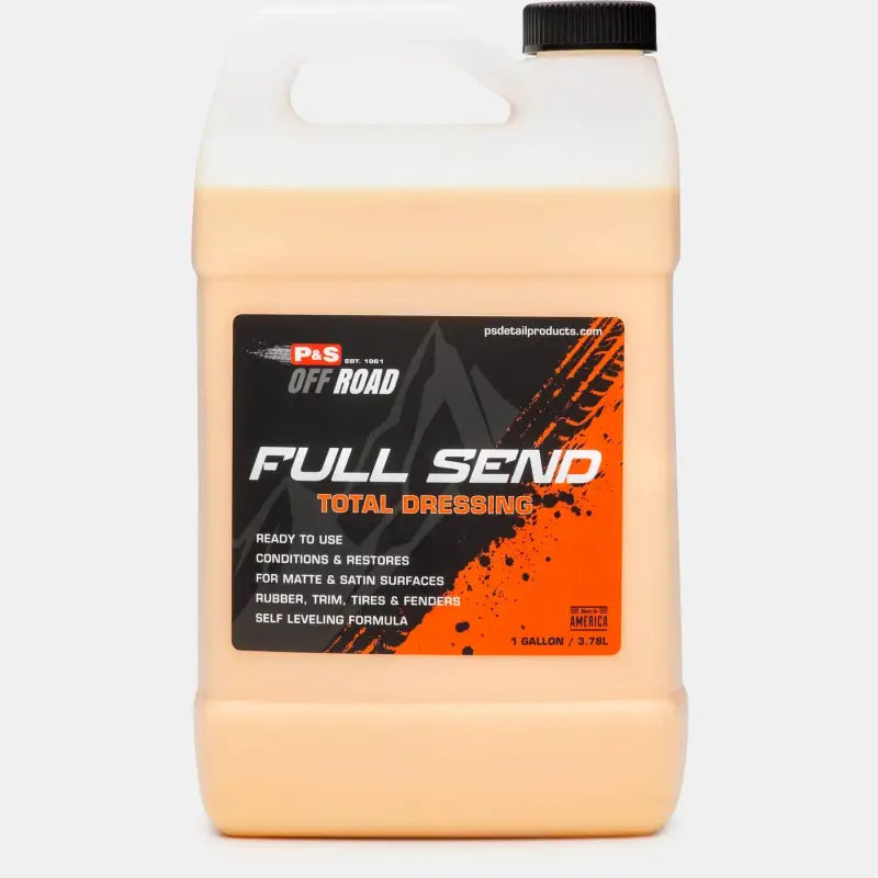 P&S Double Black Renny Doyle Collection Gallon P & S DETAIL PRODUCTS FULL SEND TOTAL DRESSING