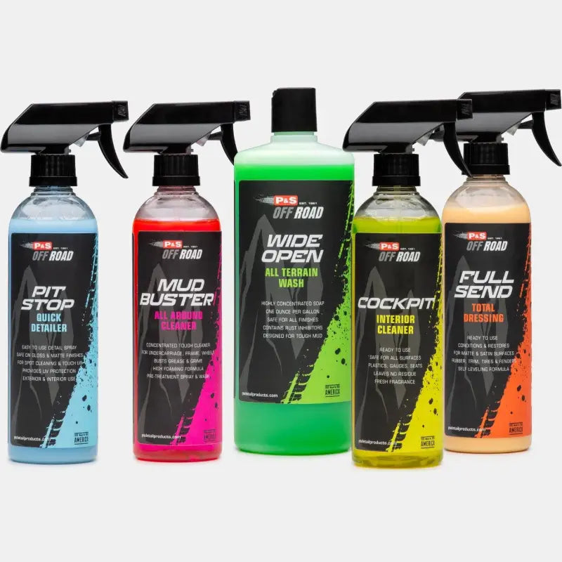 P&S P & S DETAIL PRODUCTS OFF ROAD PINT/QUART KIT