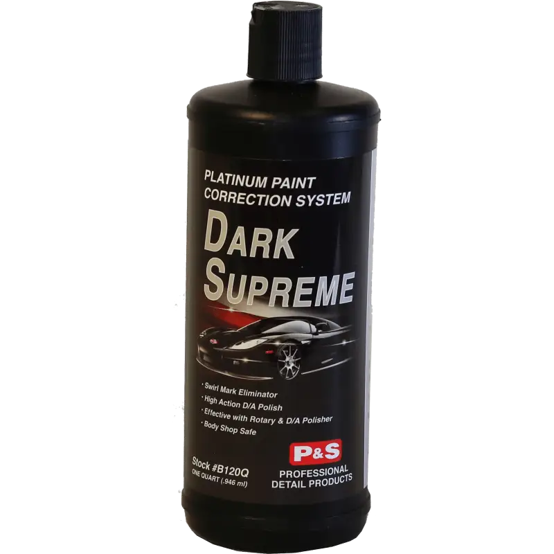 P&S Paint Correction 1 quart P&S Platinum Dark Supreme -- Dark Colours Foam Polish