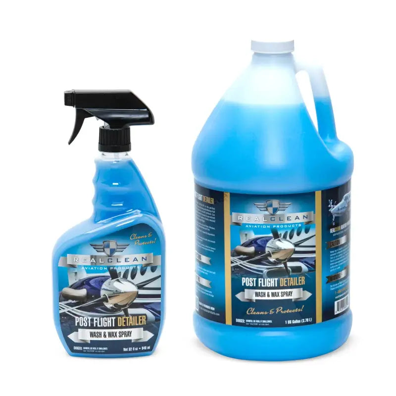 Real Clean Aviation Post Flight Detailer - Starter Kit 1