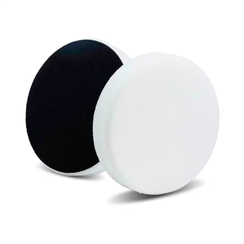 Lake Country Manufacturing Paint Correction 3.5" / White Prepolymer Foam Flat Polishing Pad Lake Country Flat  Smooth Surface Cutback Random Orbital Pads***