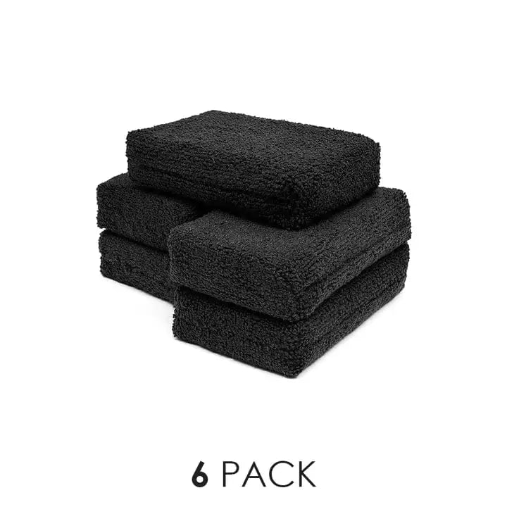 The Rag Company Applicator 2 x 4 / Single / Black The Rag Company Microfibre Terry Sponge Applicator
