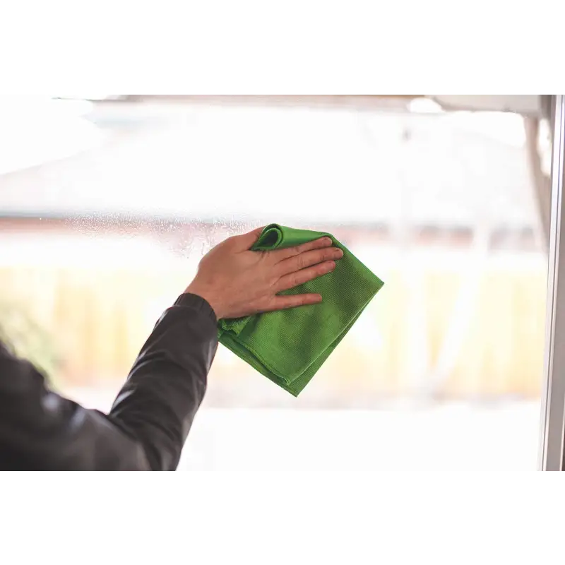 The Rag Company glass towel THE RAG COMPANY STANDARD GREEN GLASS AND WINDOW TOWELS ***
